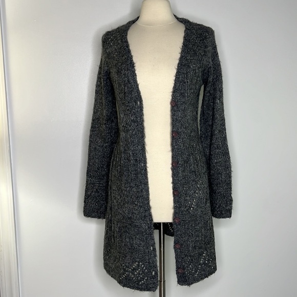 Vertigo Paris Merle long gray cardigan, size Small - Picture 1 of 8